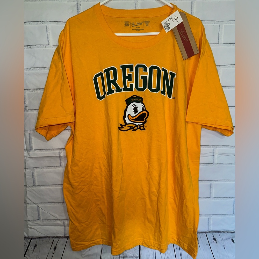 Oregon Ducks Graphic Yellow T-Shirt